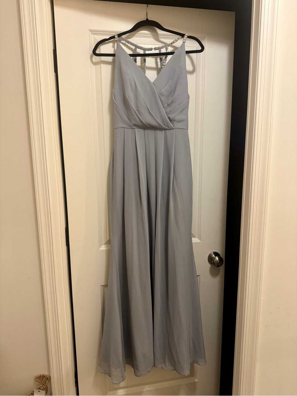 V-Neck Maxi Dress with Spaghetti Straps